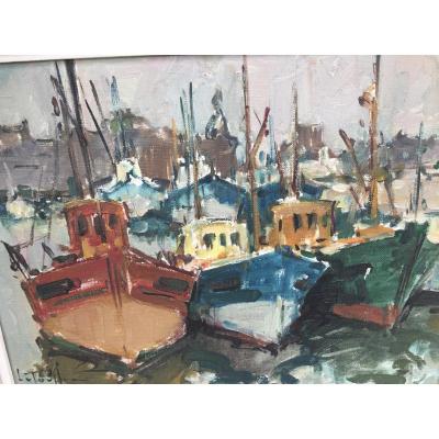 Oil The Fishing Boats Of Jl Le Toullec