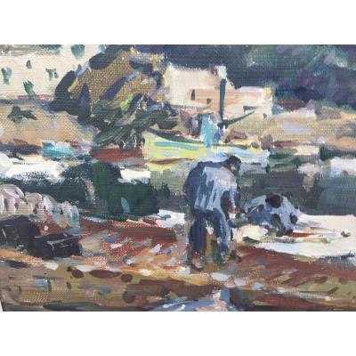 Table De Le Toullec: The Fishermen And The Nets