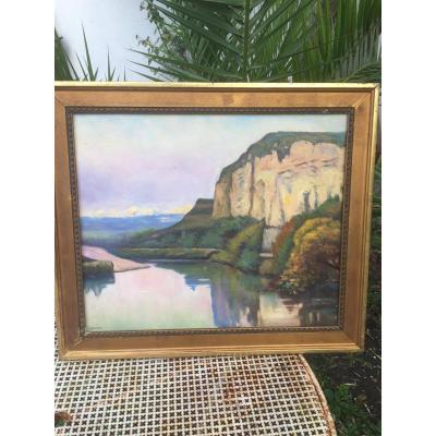 Landscape At The Dordogne River