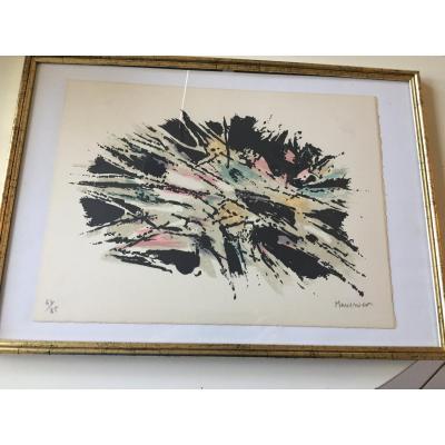 Lithograph By Mannessier Alfred