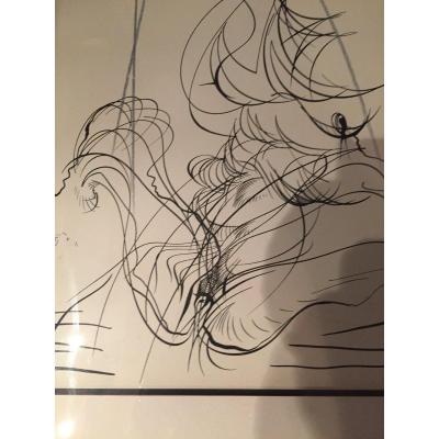 Lithograph By Raymond Moretti