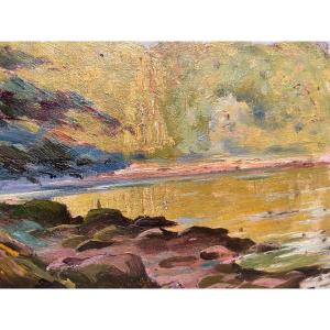 Colored Riverside By Louis Charve