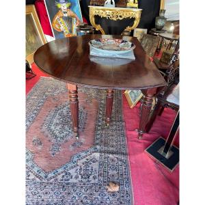 Cuban Mahogany 6 Leg Table