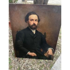 Portrait D’homme De Jetot 