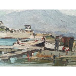 Vue De Collioure De Brun 