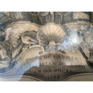 17th Century Engraving Charles Le Brun. Beauvais