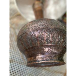 Vase With Medicinal Plants XVIII Eme From India