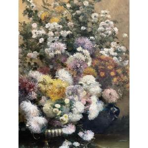 Bouquet Of Oriental Flowers By Félix Carme