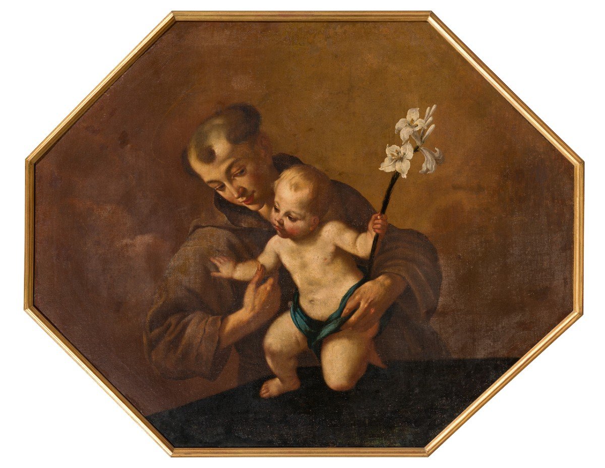 Francesco Stringa (Modena 1635–1709) Sant' Antonio e Gesù Bambino