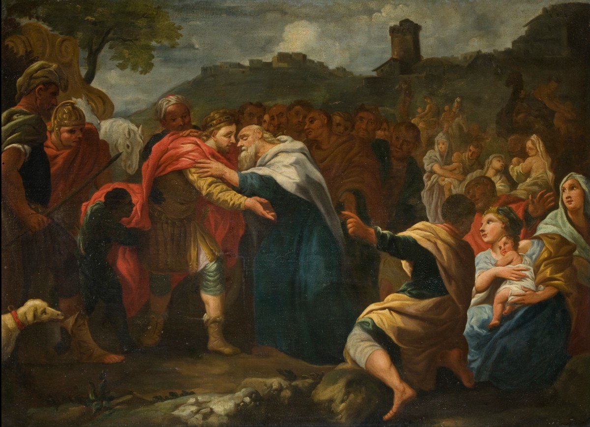 Pier Dandini (Firenze 1646-1712) Scena biblica