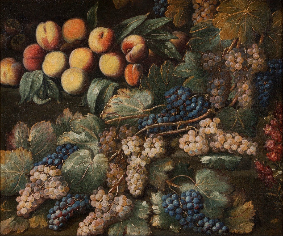 Antonio Gianlisi (Piacenza 1677 – Cremona 1727) Coppia di nature morte