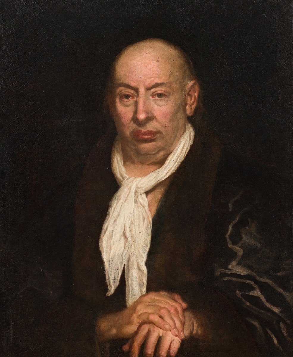 Salomon Adler (Danzica 1630 – Milano 1709)  Ritratto di gentiluomo in veste da camera-photo-2