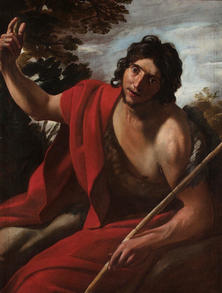 Giovanni Lanfranco (Parma 1582–Roma 1647)  San Giovanni il Battista-photo-2