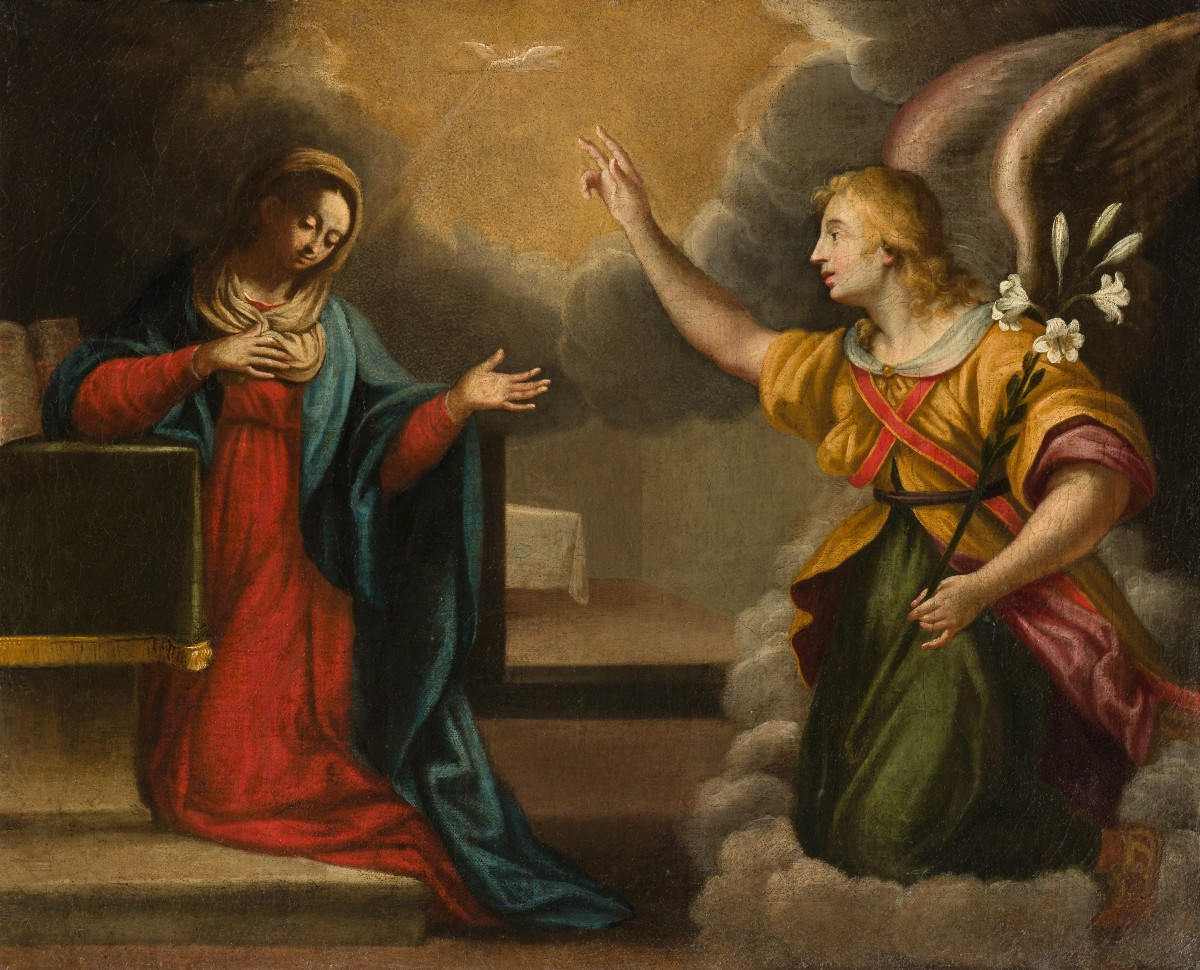 Scuola emiliana del XVII secolo  Annunciazione -photo-2