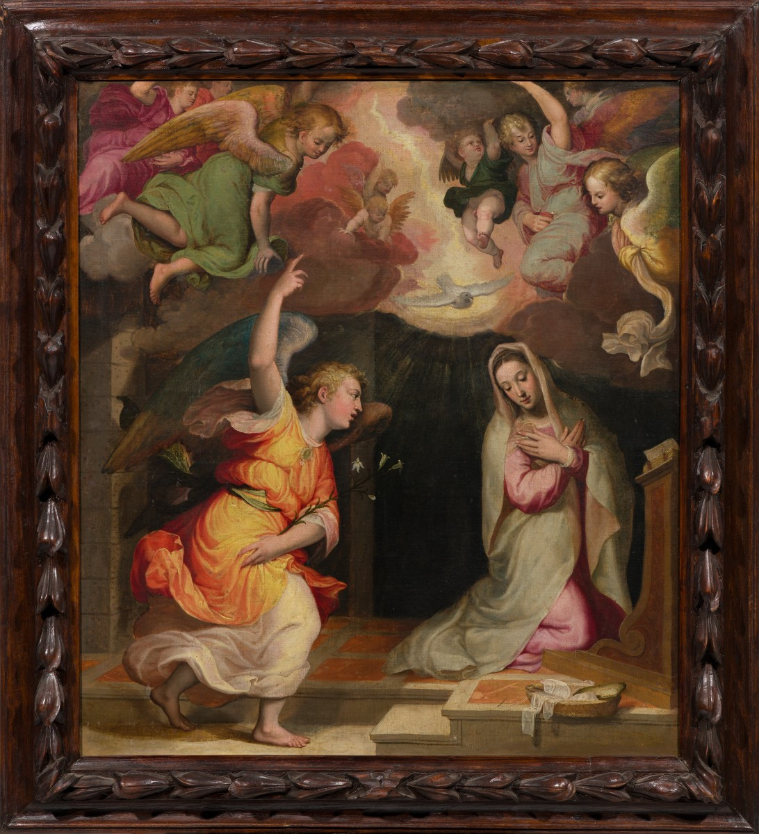 Lorenzo Sabbatini (Bologna 1530 ca. - Roma 1576), L'Annunciazione