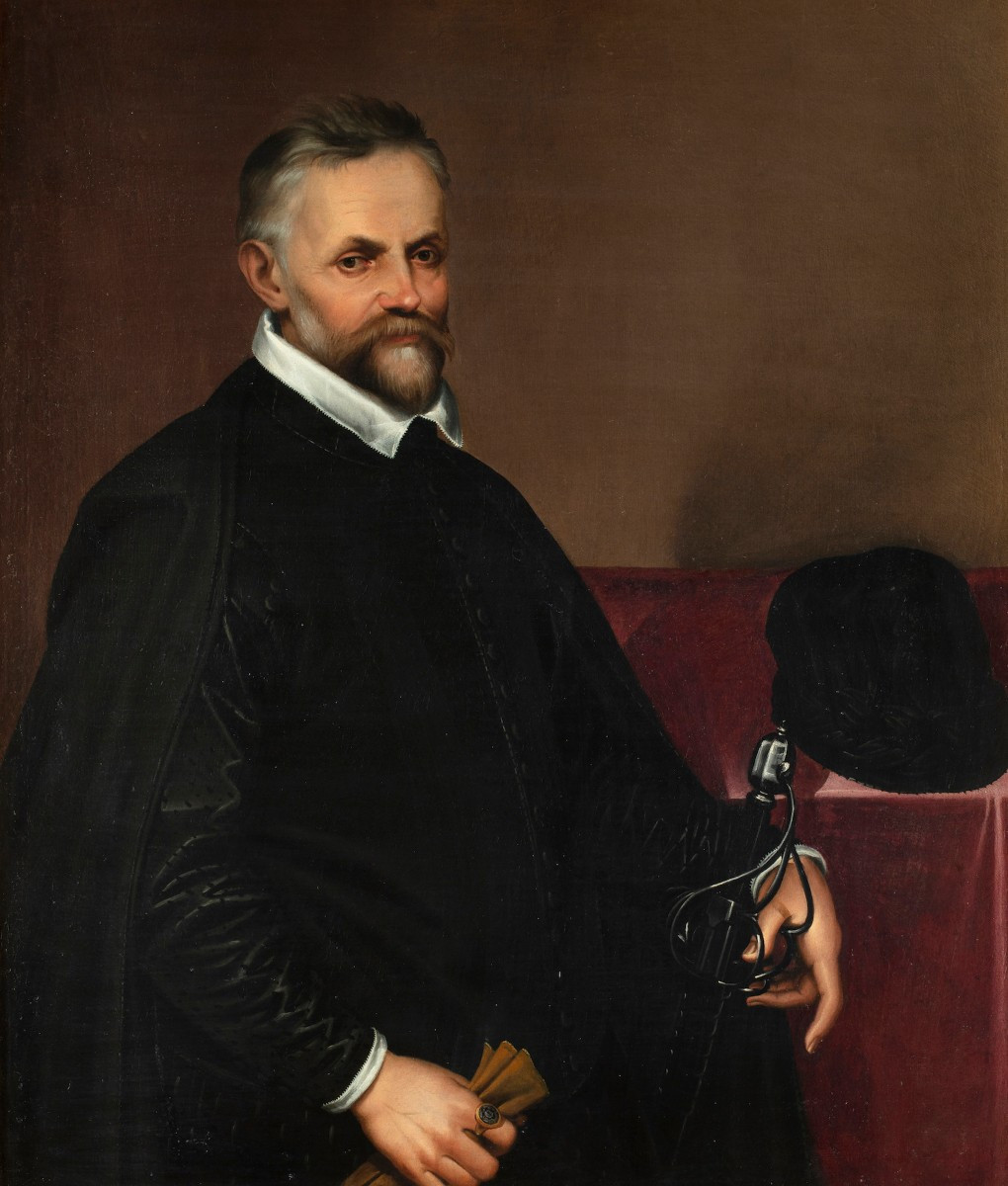 Bartolomeo Passerotti (Bologna, 1529 – Roma, 1592),  Autoritratto in abiti da cavaliere-photo-2