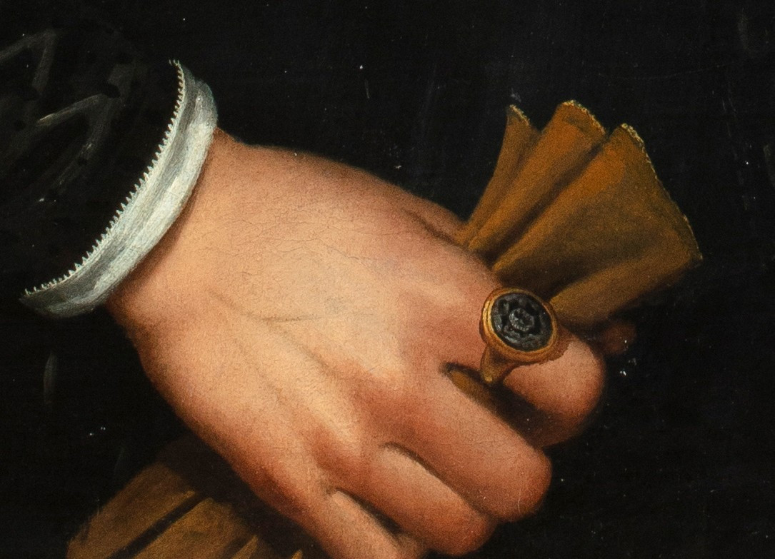 Bartolomeo Passerotti (Bologna, 1529 – Roma, 1592),  Autoritratto in abiti da cavaliere-photo-1