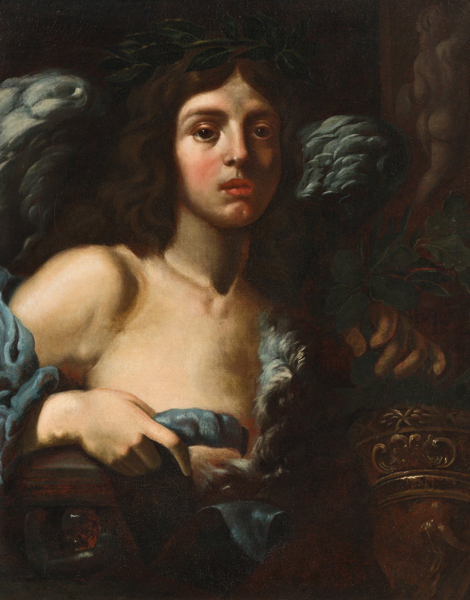 ALESSANDRO ROSI (Firenze, 1627 – 1697)   Allegoria dell’Amor di Virtù