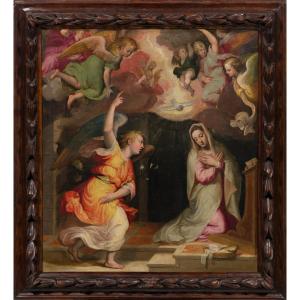 Lorenzo Sabbatini (Bolo 1530 ca. - Roma 1576), L'Annunciazione
