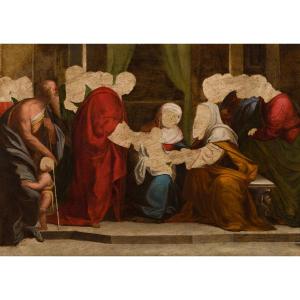 Benvenuto Tisi, detto il Garofalo  (Ferrara, circa 1476 – 1559) , La Circoncisione