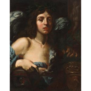 ALESSANDRO ROSI (Firenze, 1627 – 1697) Allegoria dell’Amor di Virtù