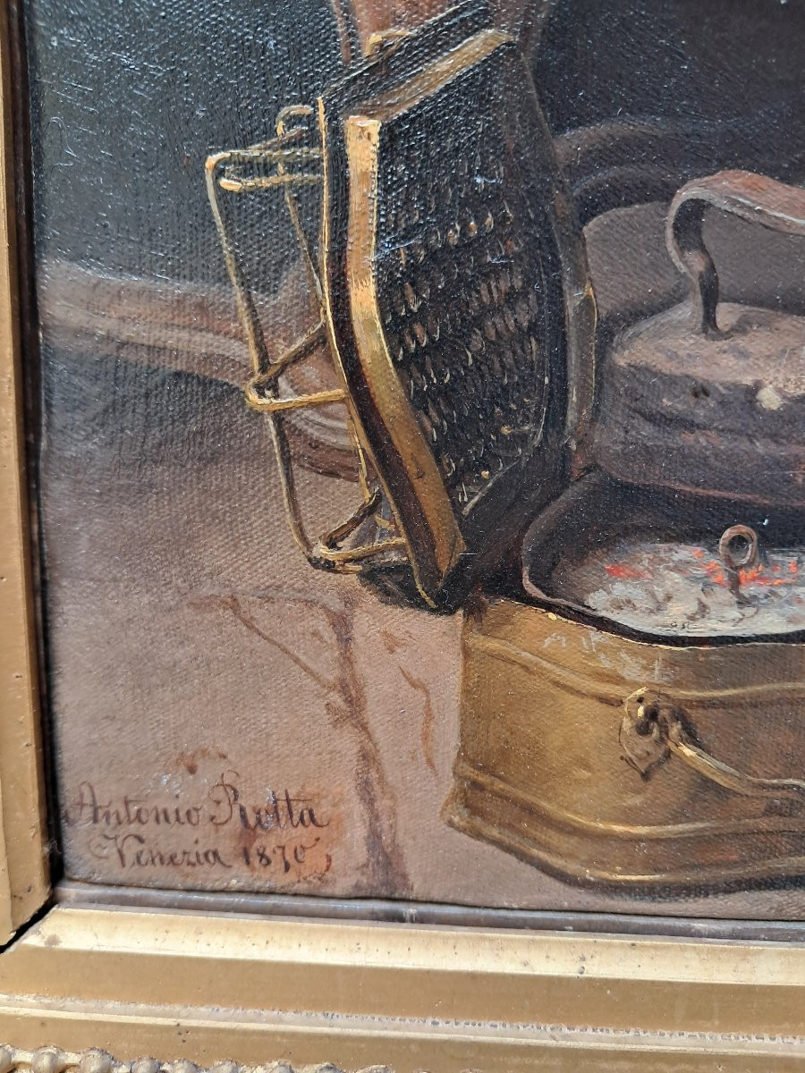 Antonio Rotta (1828 - 1903)  "Se ciapo sto terno" -photo-2