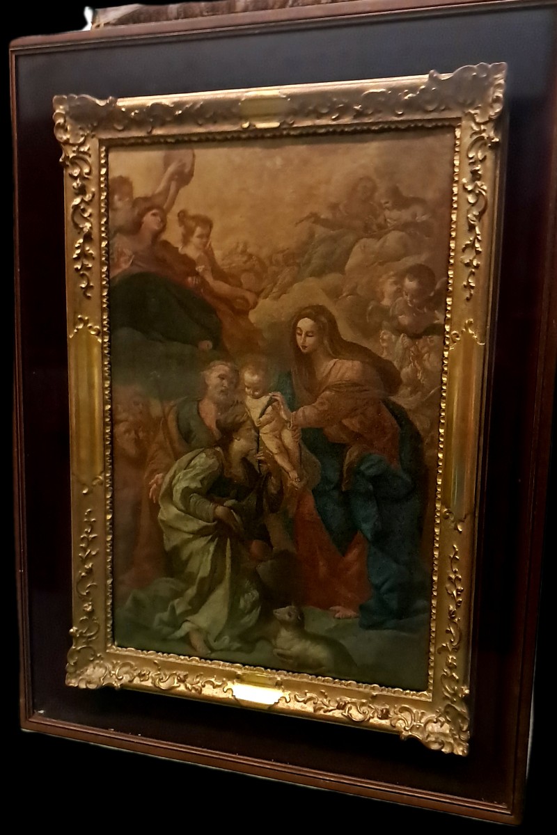 Scuola dell'Italia meridionale, sec. XVII/XVIII  SACRA FAMIGLIA-photo-2