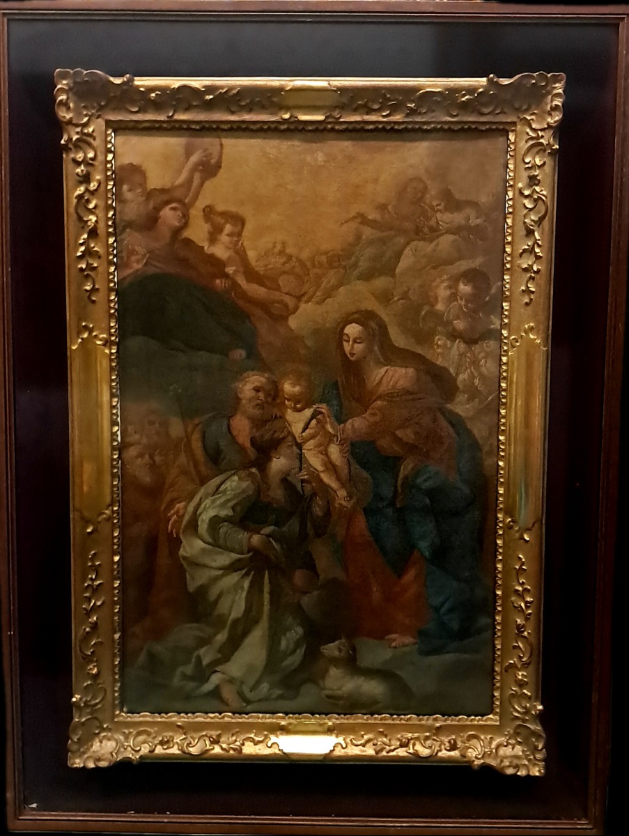 Scuola dell'Italia meridionale, sec. XVII/XVIII  SACRA FAMIGLIA