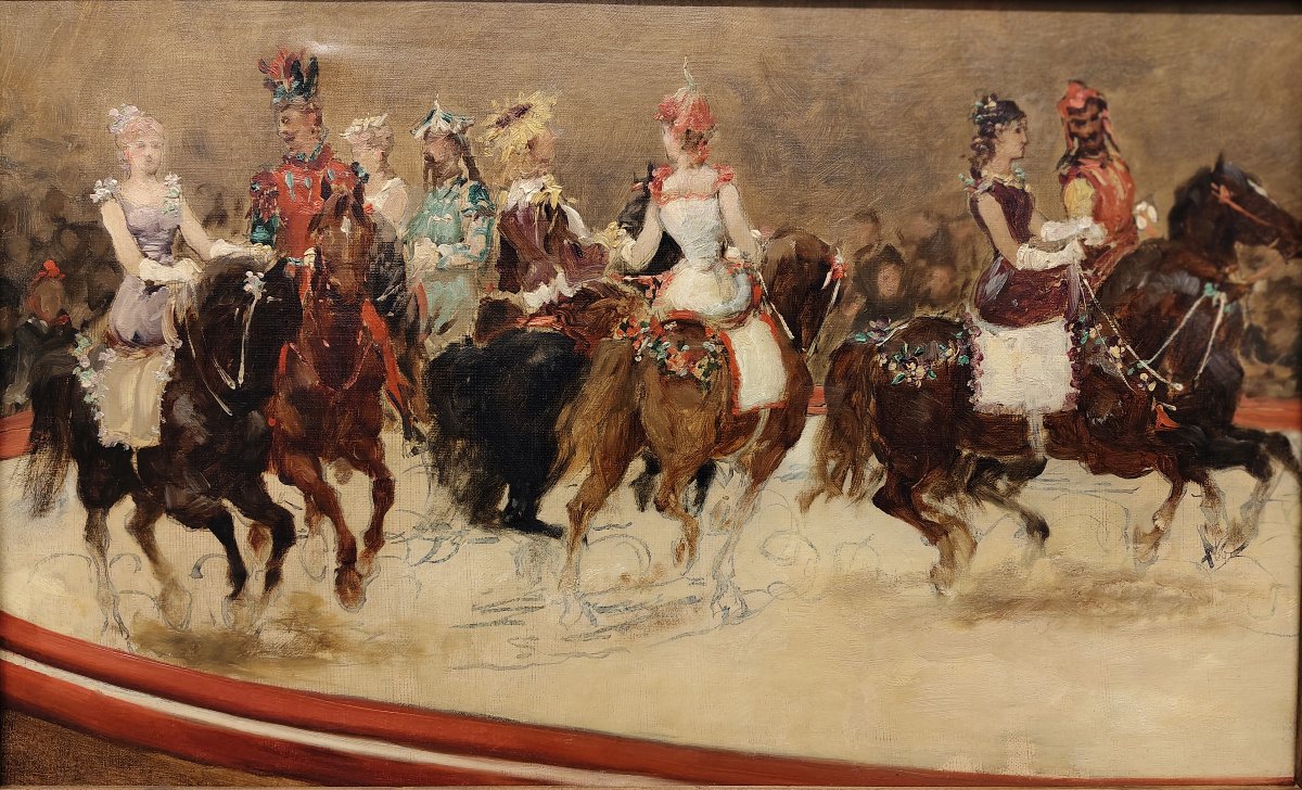 Sebastiano De Albertis  (Attribuito)  "Grande Carosello durante il Carnevale di Milano" -photo-4