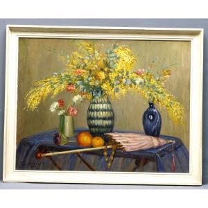 Georges Chabance Michelet Around 1930 Orientalist Painter Still Life