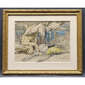 Marie Calves Early 20th Still Life Hunting