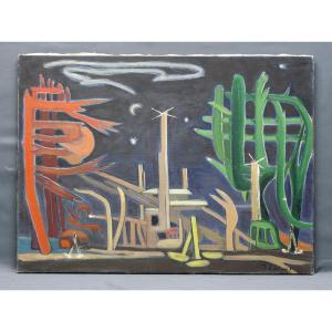 Jacques Le Noane Art Brut Around 1970