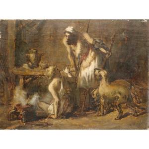 François Huard Early 19th Century Study Salon De Provence Arles