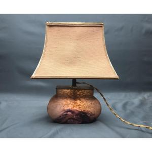 Daume Nancy Art Deco Lamp Circa 1930