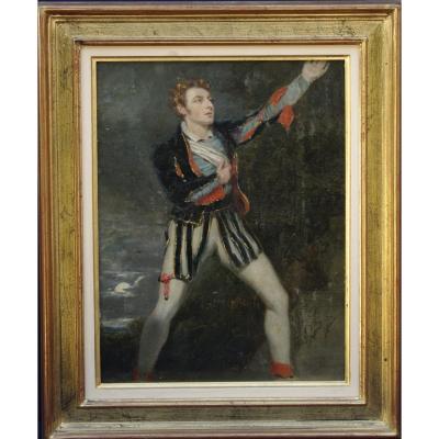 Table XVIII Robert Davy Portrait Of John Philip Kemble Hamlet Shakespeare
