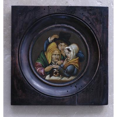 Miniature Bois Louis Léopold Boilly