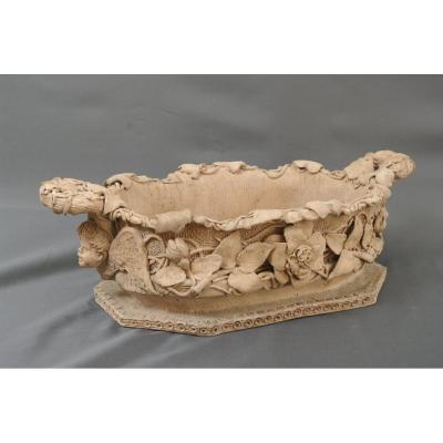 Terracotta Prototype 1904 Art Nouveau Planter