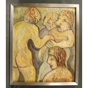 Modernist Table Roger Ferrara The Marriage Proposal Circa 1976