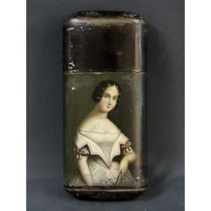 Cigar Box 19th Miniature Romantic Period