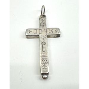 Silver Cross Reliquary 