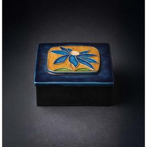 Ceramic Box By Mithé Espelt – Tiare Flower Decoration