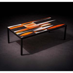 Coffee Table Model "shuttle" By Roger Capron