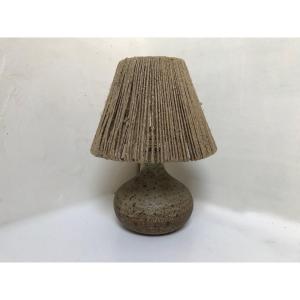 Stoneware Lamp, Circa 1950.