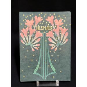 Catulle Mendès "hespérus", Illustrated By Carloz Schwabe, Paris 1904