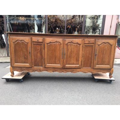Buffet In Solid Oak End XVII Century