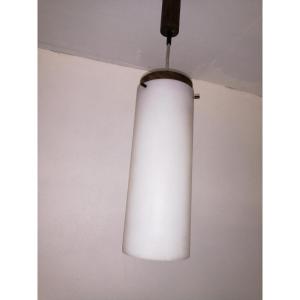 Suspension Years 60/70 Teak And Perplex Signed Alfaplex