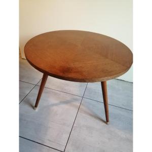 60's Scandinavian Pedestal Table