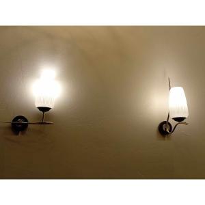 Suite Of 2 Sconces 1940s