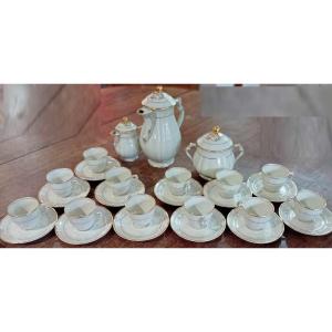 Bernardaud Et Cie Limoges Coffee Service Louis XV Model