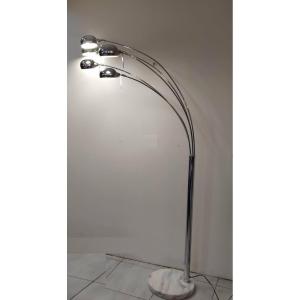 1970s 5-arm Floor Lamp
